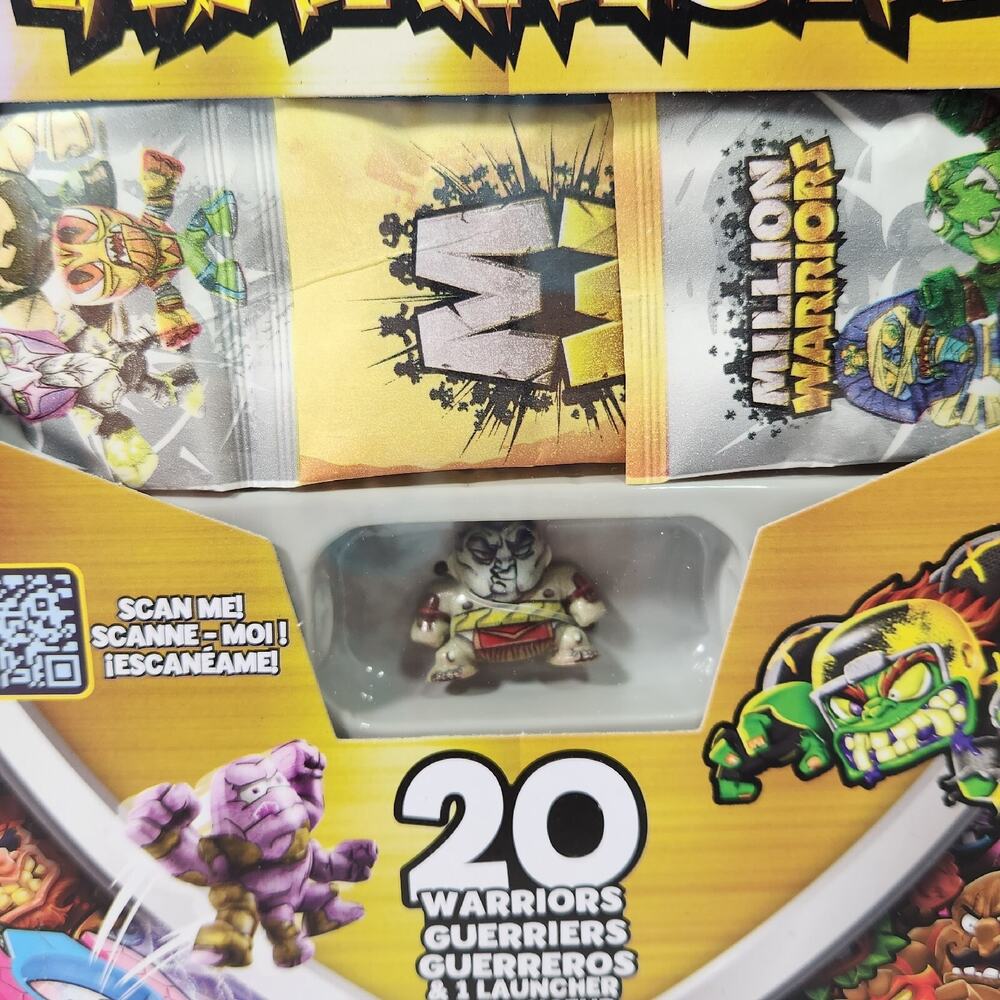 Lot of 3 Million Warriors 20 Pack Blind Bags Launcher New & Sealed NIB Micro - Picture 4 of 6
